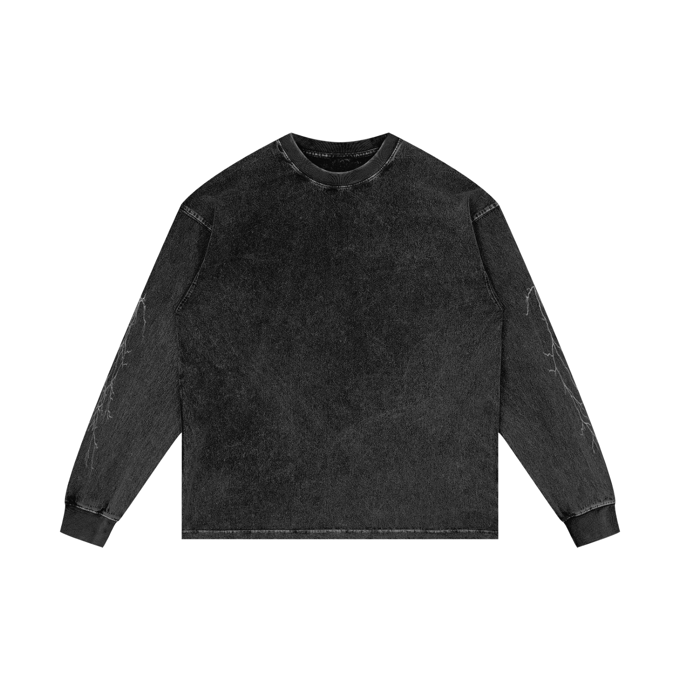 Acid Wash Oversize Long Sleeve T-Shirt